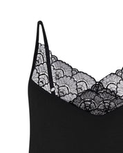 Bamboo cami shorts Set 02102 black