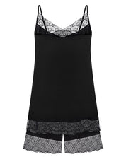 Bamboo cami shorts Set 02102 black
