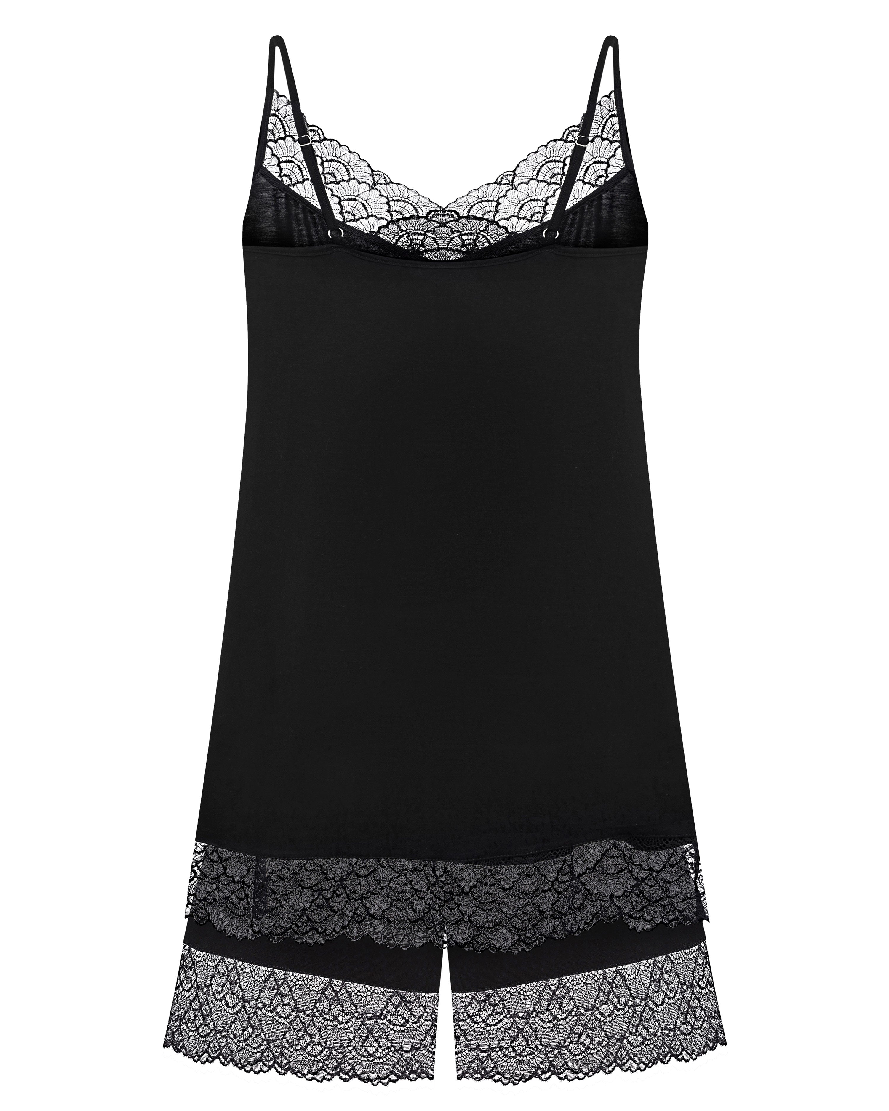 Bamboo cami shorts Set 02102 black
