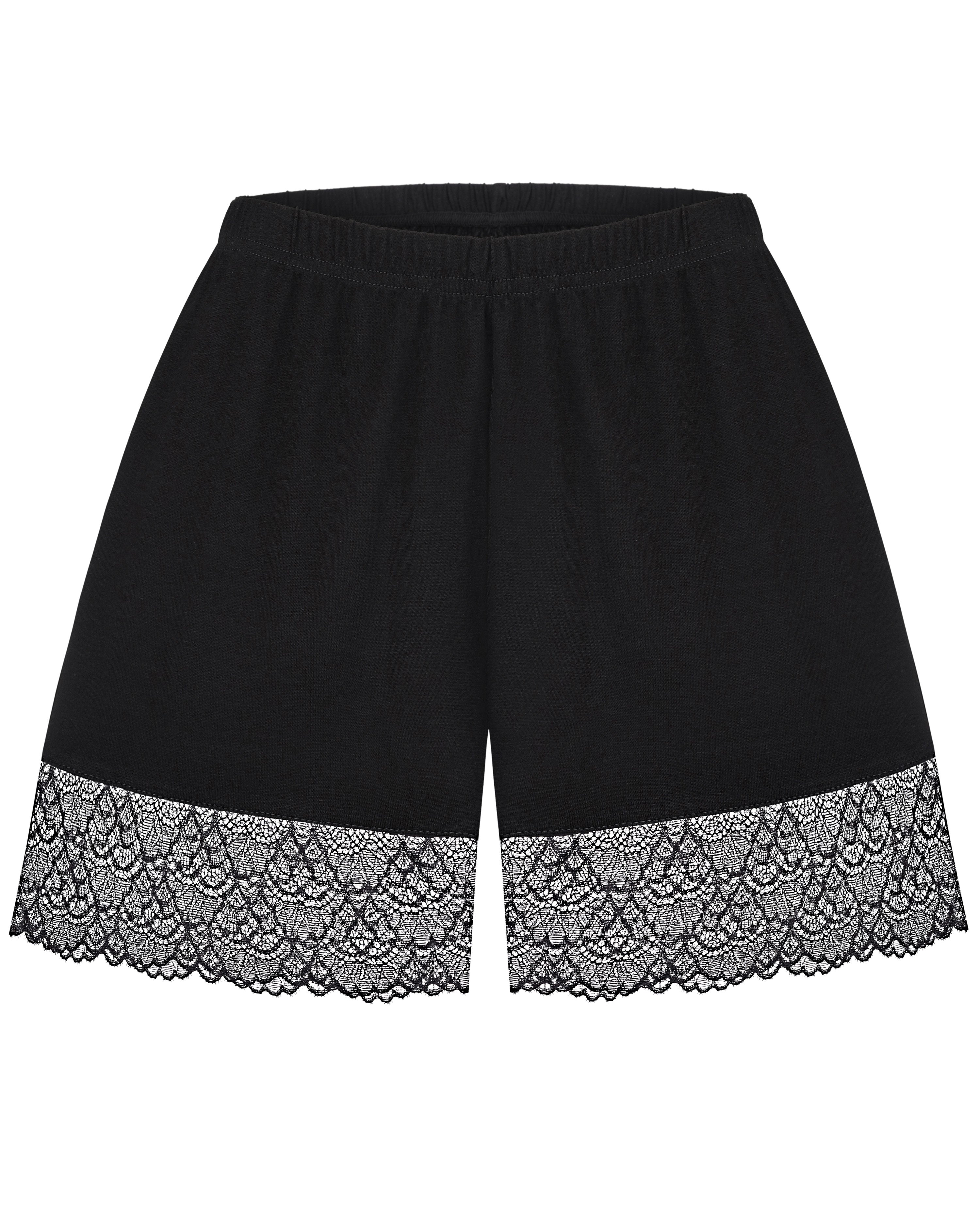 Bamboo cami shorts Set 02102 black
