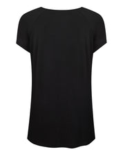 Bamboo t-shirt shorts Set 02103 black