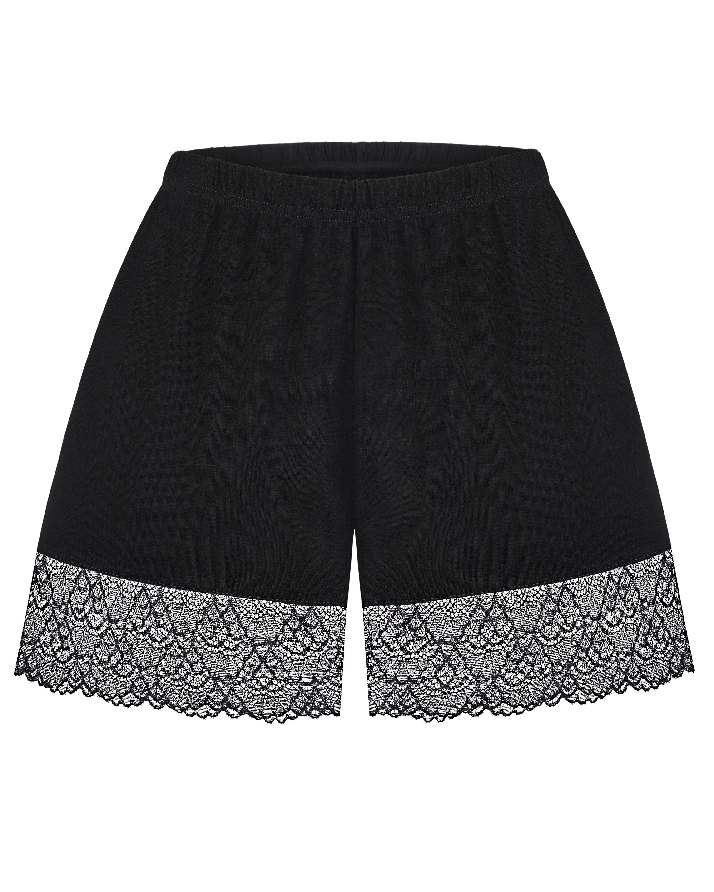 Bamboo t-shirt shorts Set 02103 black