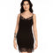 Bamboo Chemise spaghetti strap 0210 black