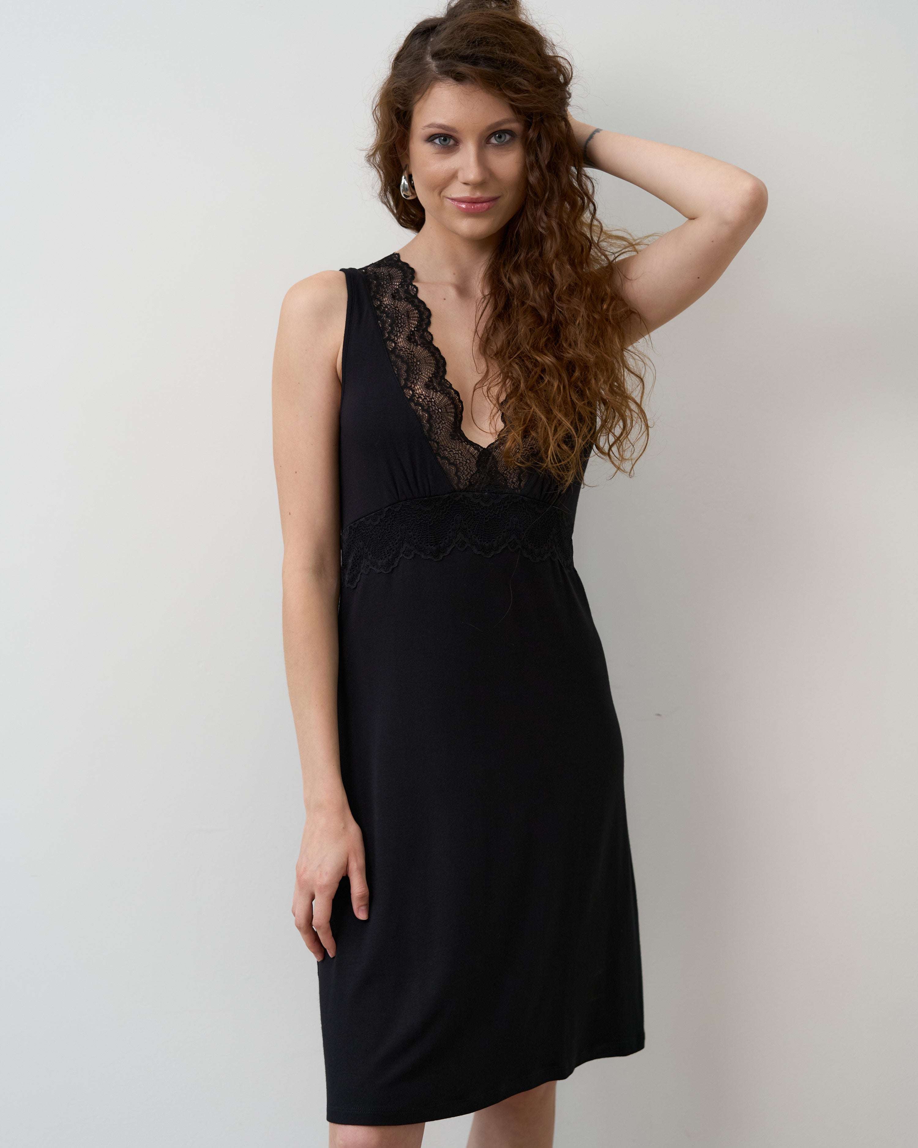 Bamboo Nightgown 02112 black