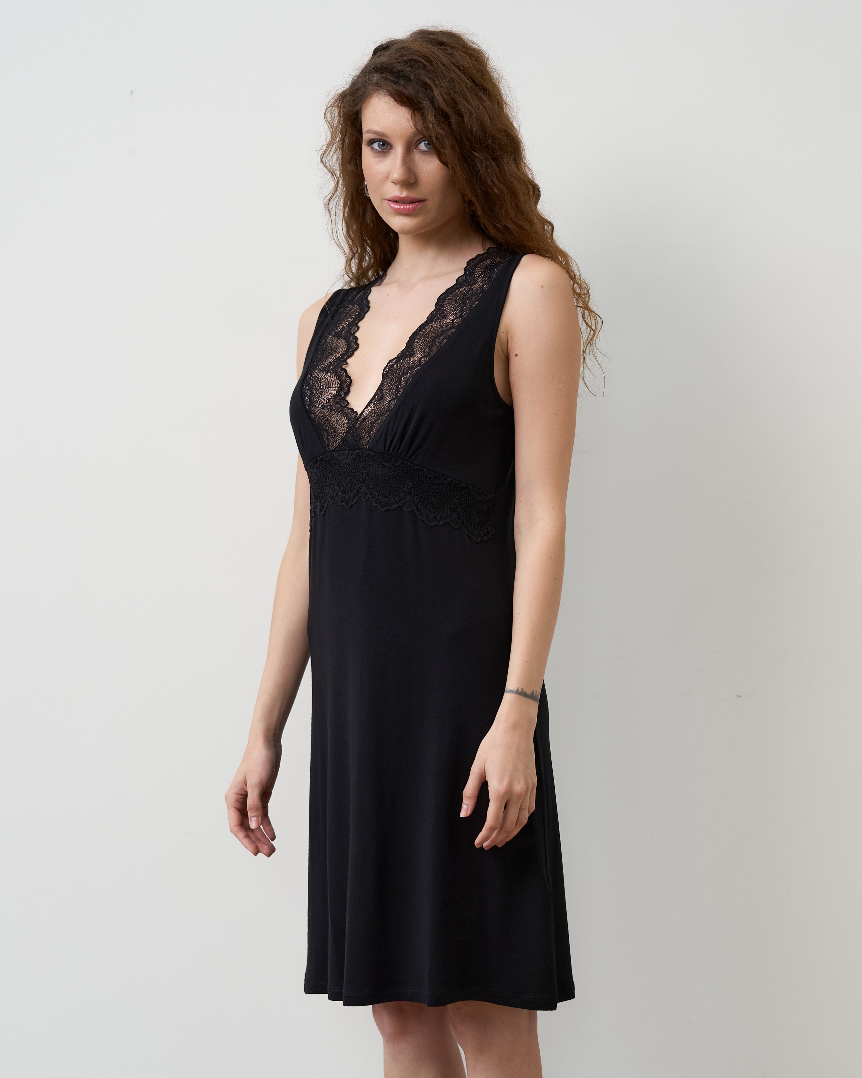 Bamboo Nightgown 02112 black