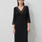 Bamboo Nightgown 3/4 sleeve 02113 black