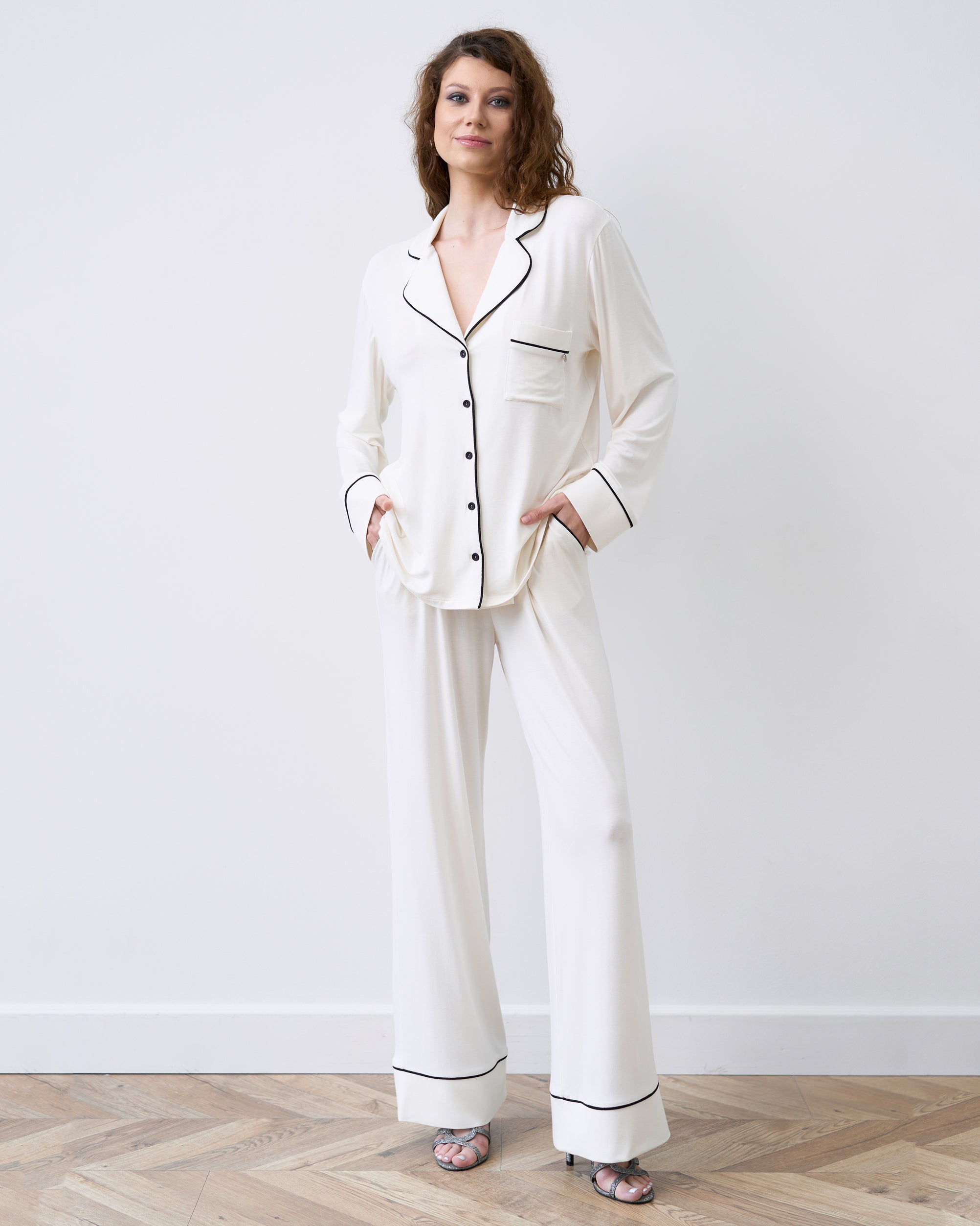 Bamboo Pants 02116/2 ivory