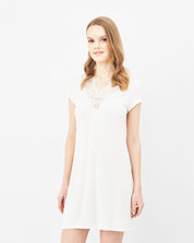 Bamboo t-shirt Nightgown 0211 ecru