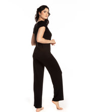Bamboo t-shirt Pajama 0212 black