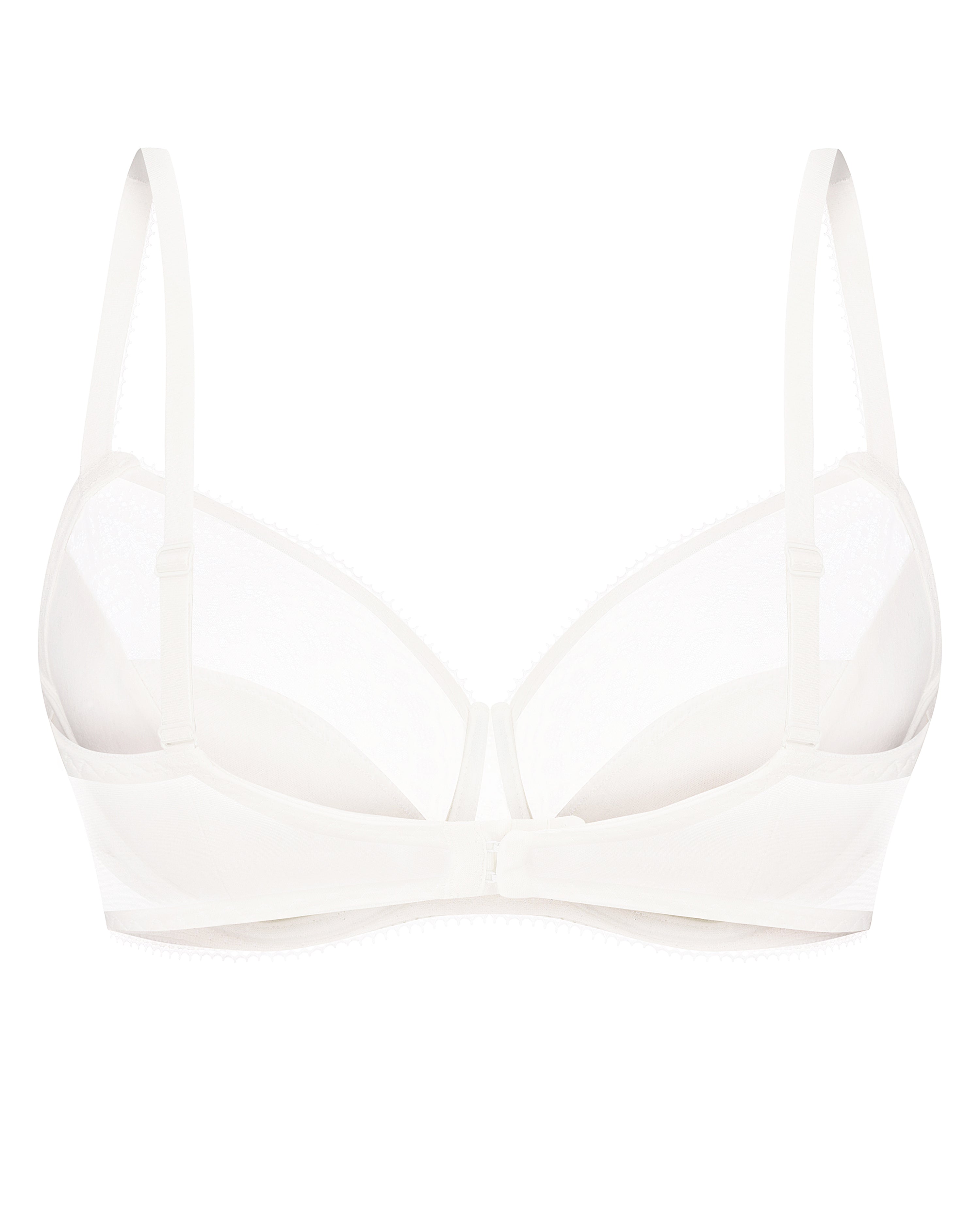 Full coverage non-padded cup Bra 022 013 ivory
