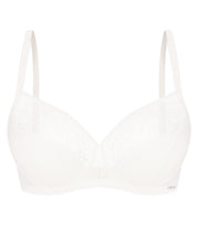 Full coverage non-padded cup Bra 022 013 ivory