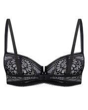 Non-padded balconette Bra 022 014 black