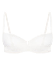 Non-padded balconette Bra 022 014 ivory