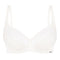 Full coverage non-padded side support Bra 022 015 ivory
