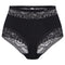 High-waisted light shape lace Briefs 022 031 black