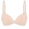 Plunge molded push-up Bra 023 001 silver peony