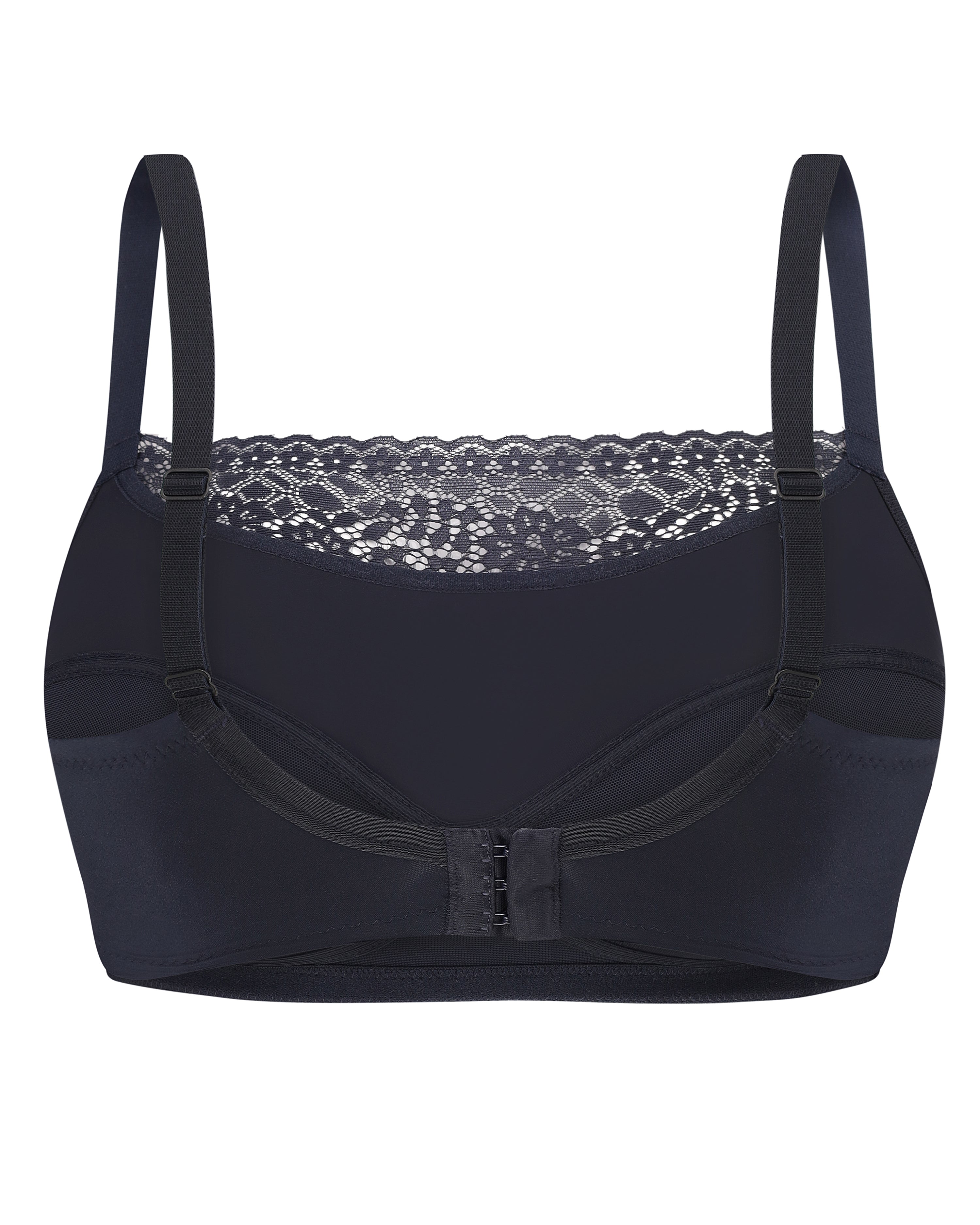 Full coverage non-padded wireless bandeau Bra 023 008 quartz