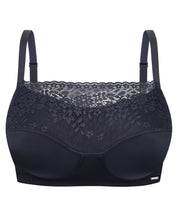 Full coverage non-padded wireless bandeau Bra 023 008 quartz