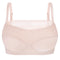 Full coverage non-padded wireless bandeau Bra 023 008 silver peony
