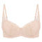 Plunge padded push-up Bra 023 010 silver peony
