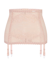 Garter belt 023 055 silver peony