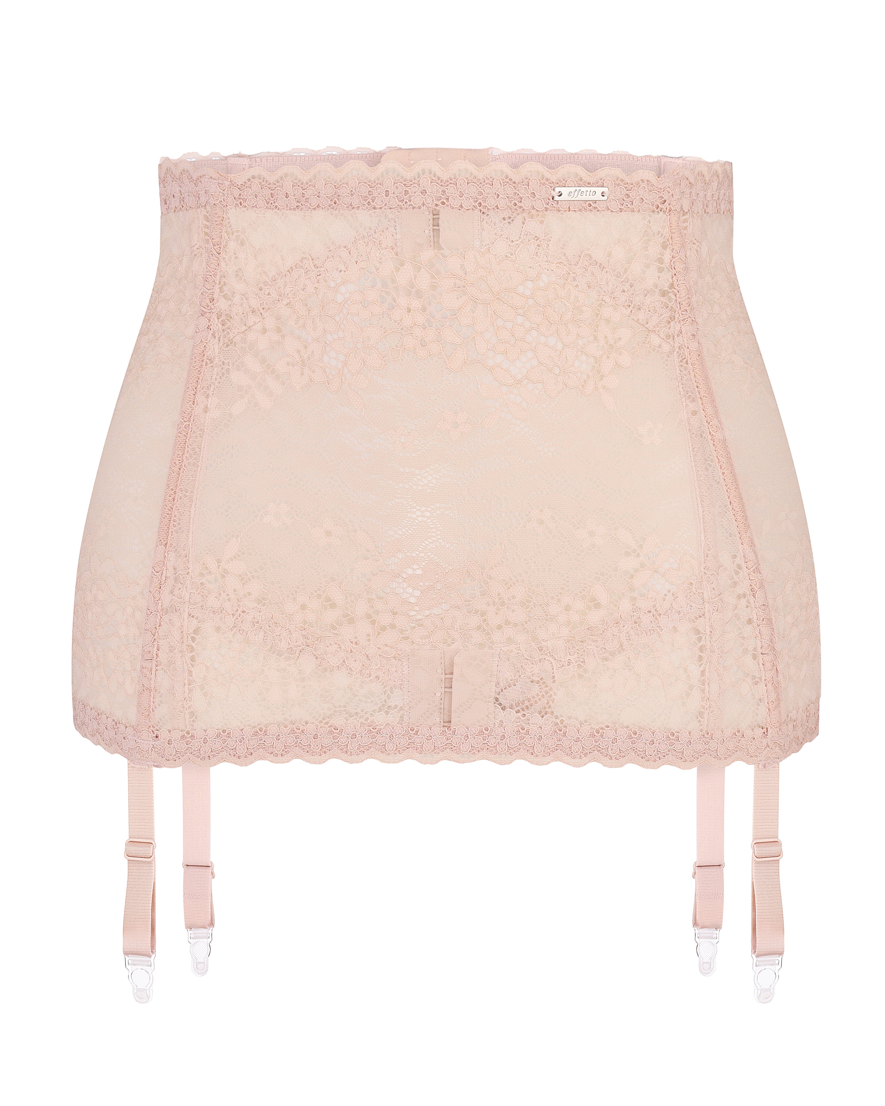 Garter belt 023 055 silver peony