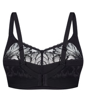 Full coverage non-padded wireless bandeau Bra 024 008 black