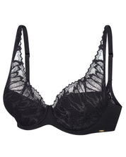Plunge padded bralette Bra 024 011 black