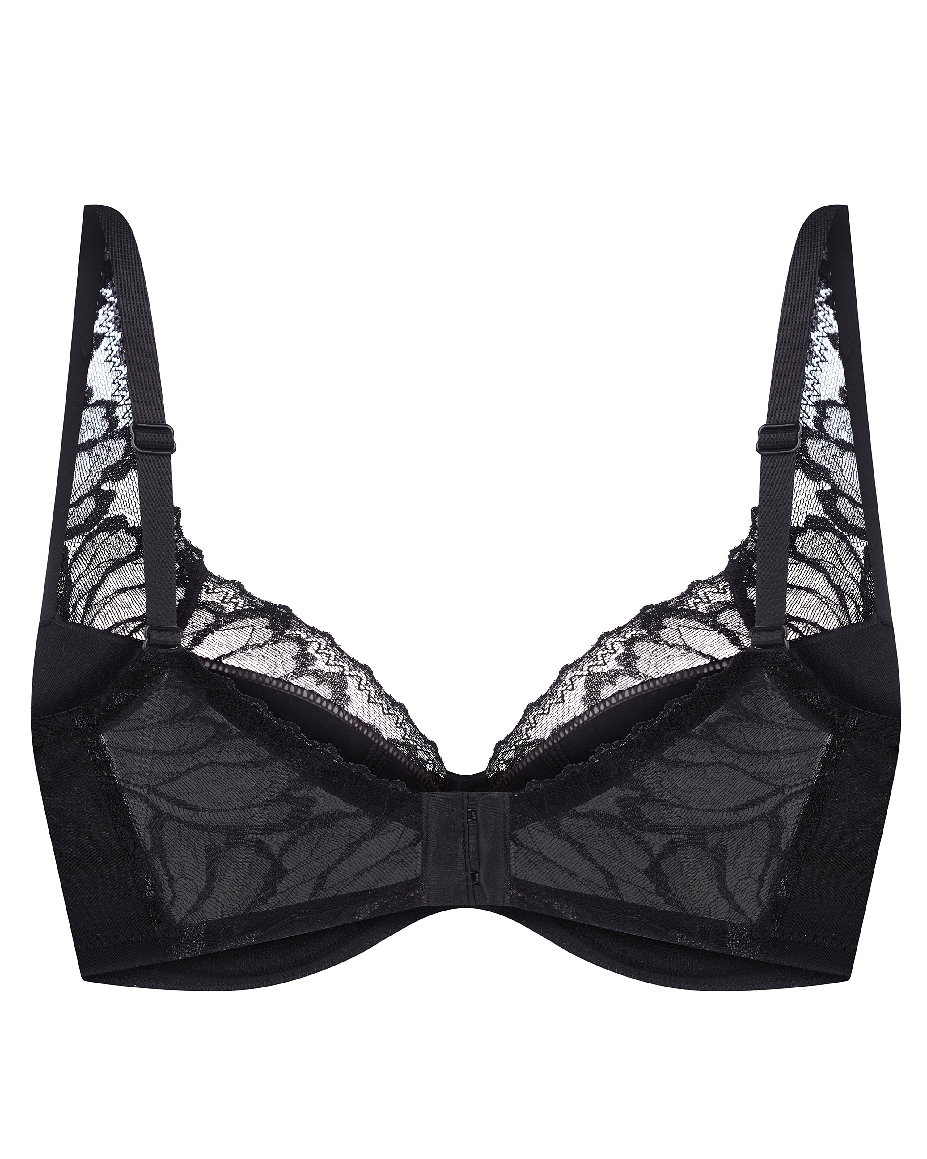 Plunge padded bralette Bra 024 011 black