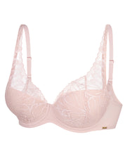 Plunge padded bralette Bra 024 011 silver peony