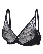 Plunge non-padded bralette Bra 024 016 black