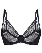Plunge non-padded bralette Bra 024 016 black
