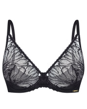 Plunge non-padded bralette Bra 024 016 black