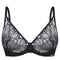 Plunge non-padded bralette Bra 024 016 black