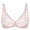 Plunge non-padded bralette Bra 024 016 silver peony
