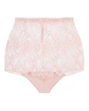 High-waisted light shape lace Briefs 024 028 silver peony