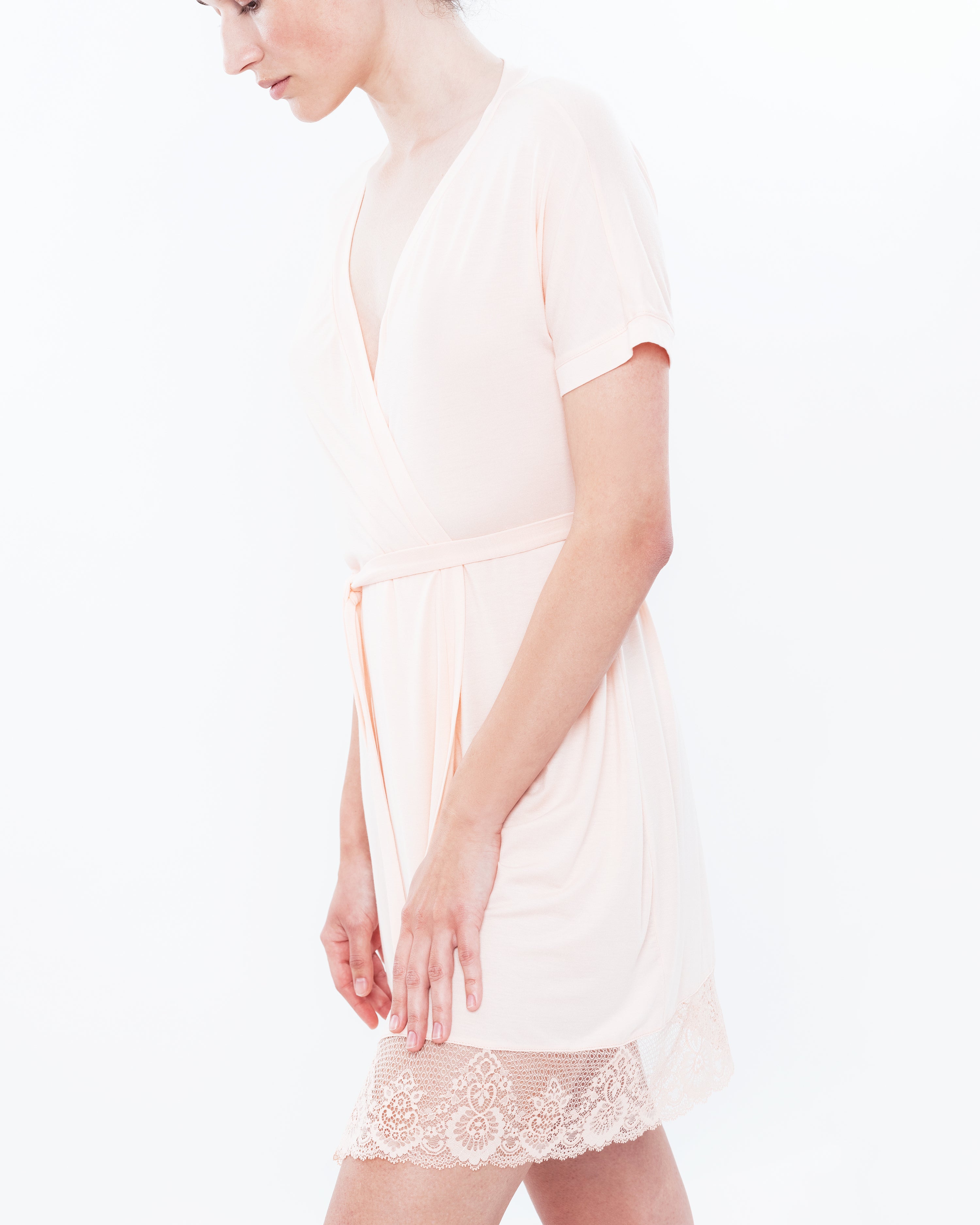Bamboo Robe 0240 light peach