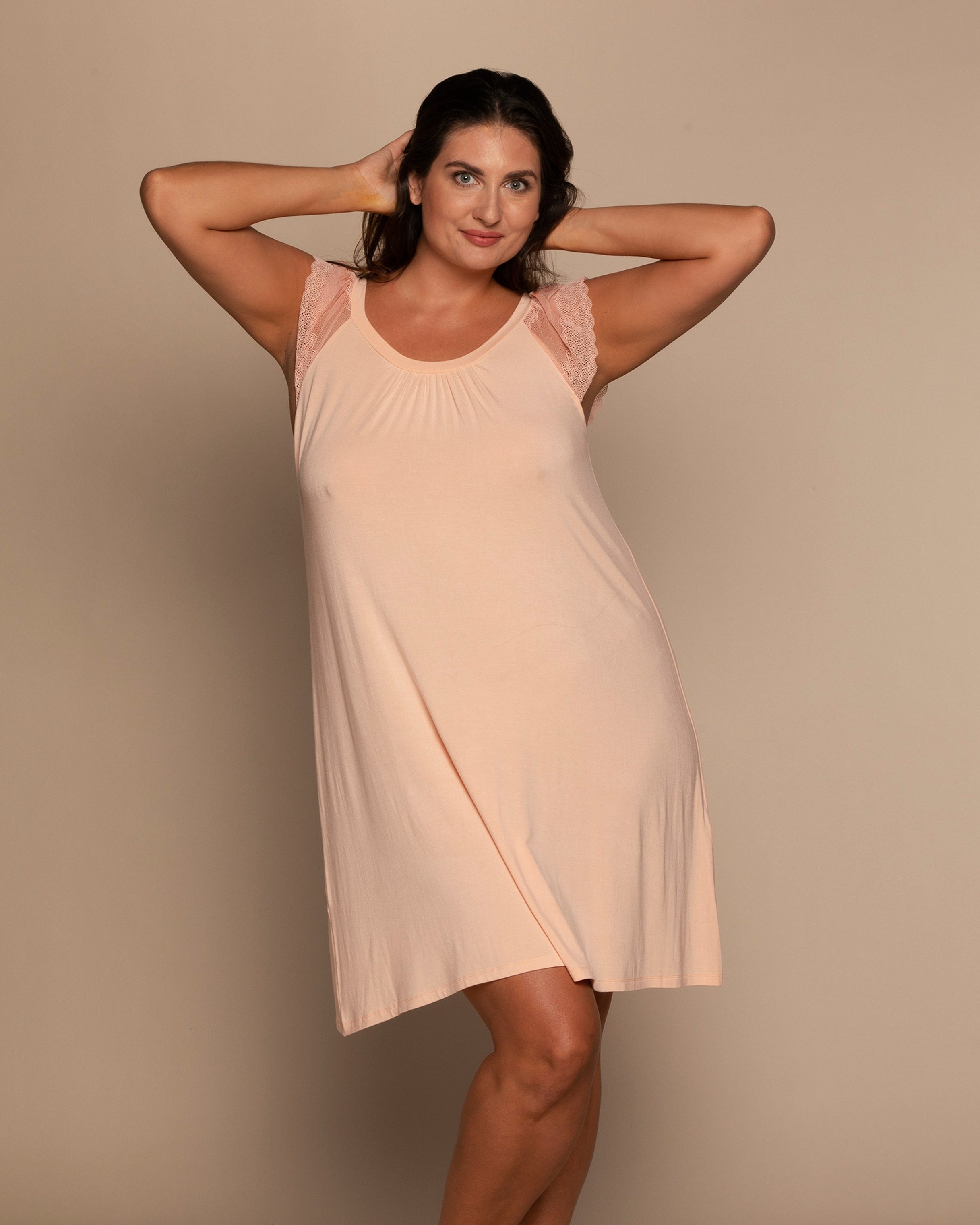 Bamboo Chemise 0266 peach
