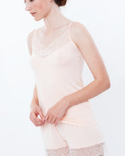 Bamboo cami shorts Set 0290 crema