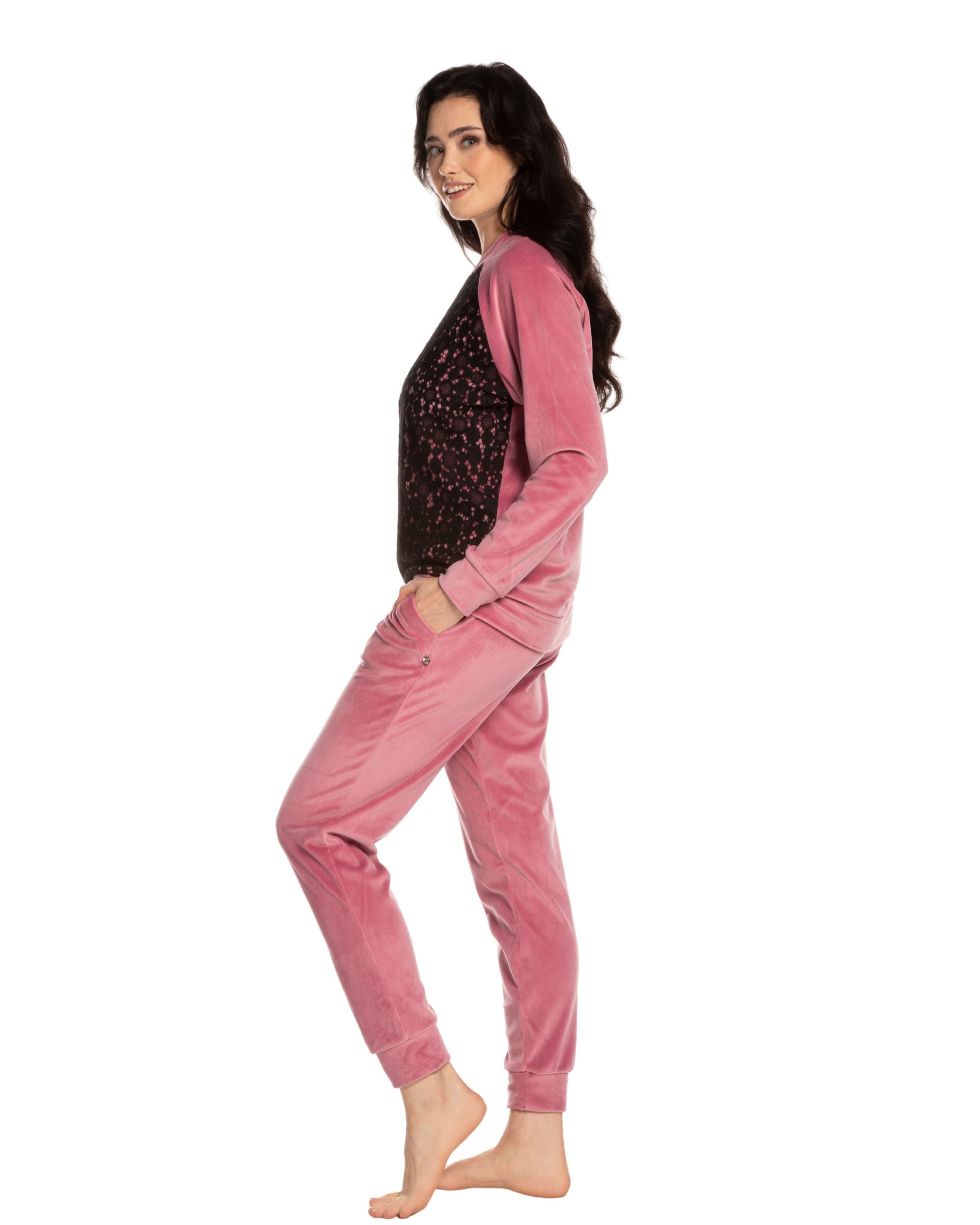 Velour home Set 03116 powder