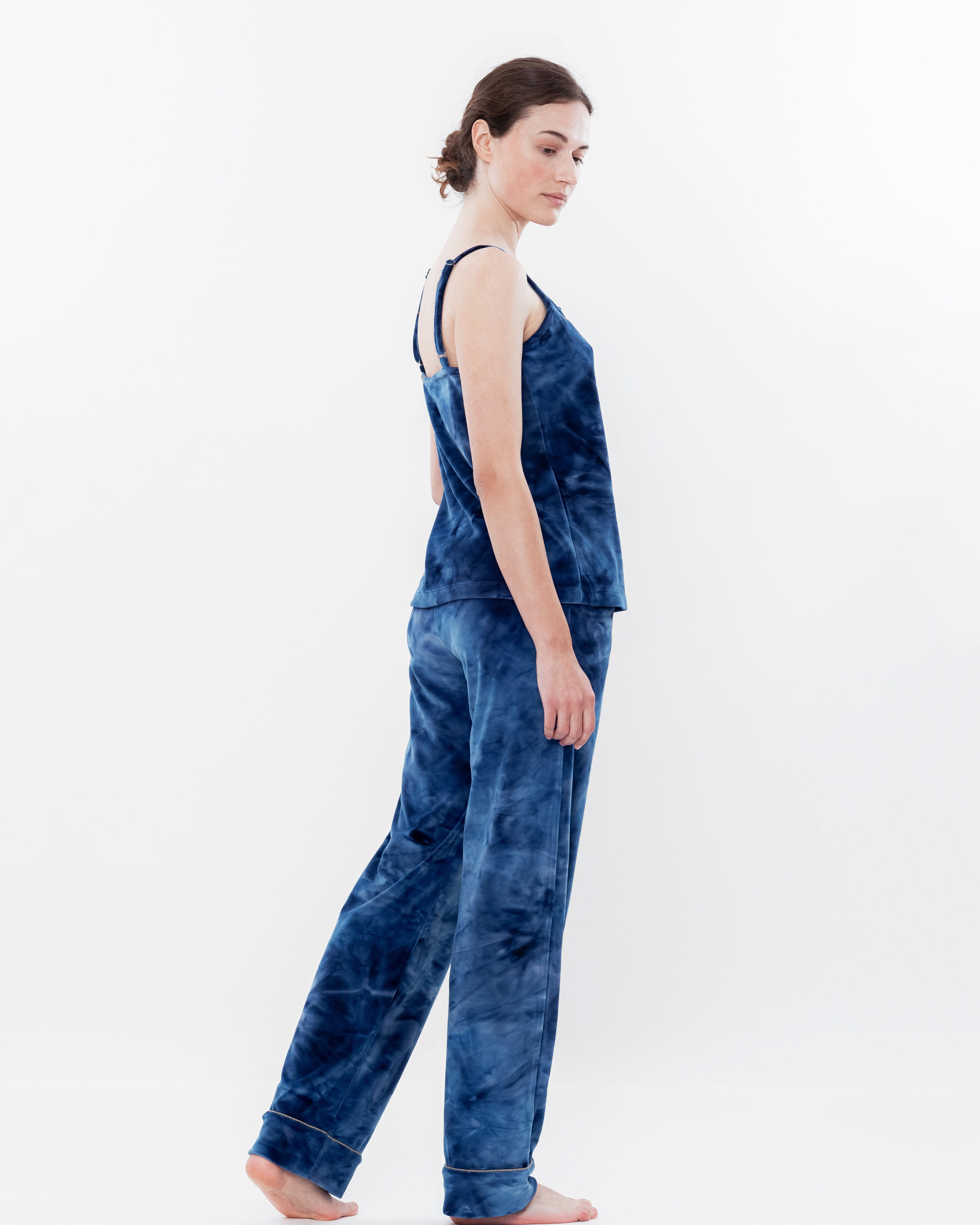 Velour home Set 03122 blue