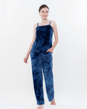 Velour home Set 03122 blue