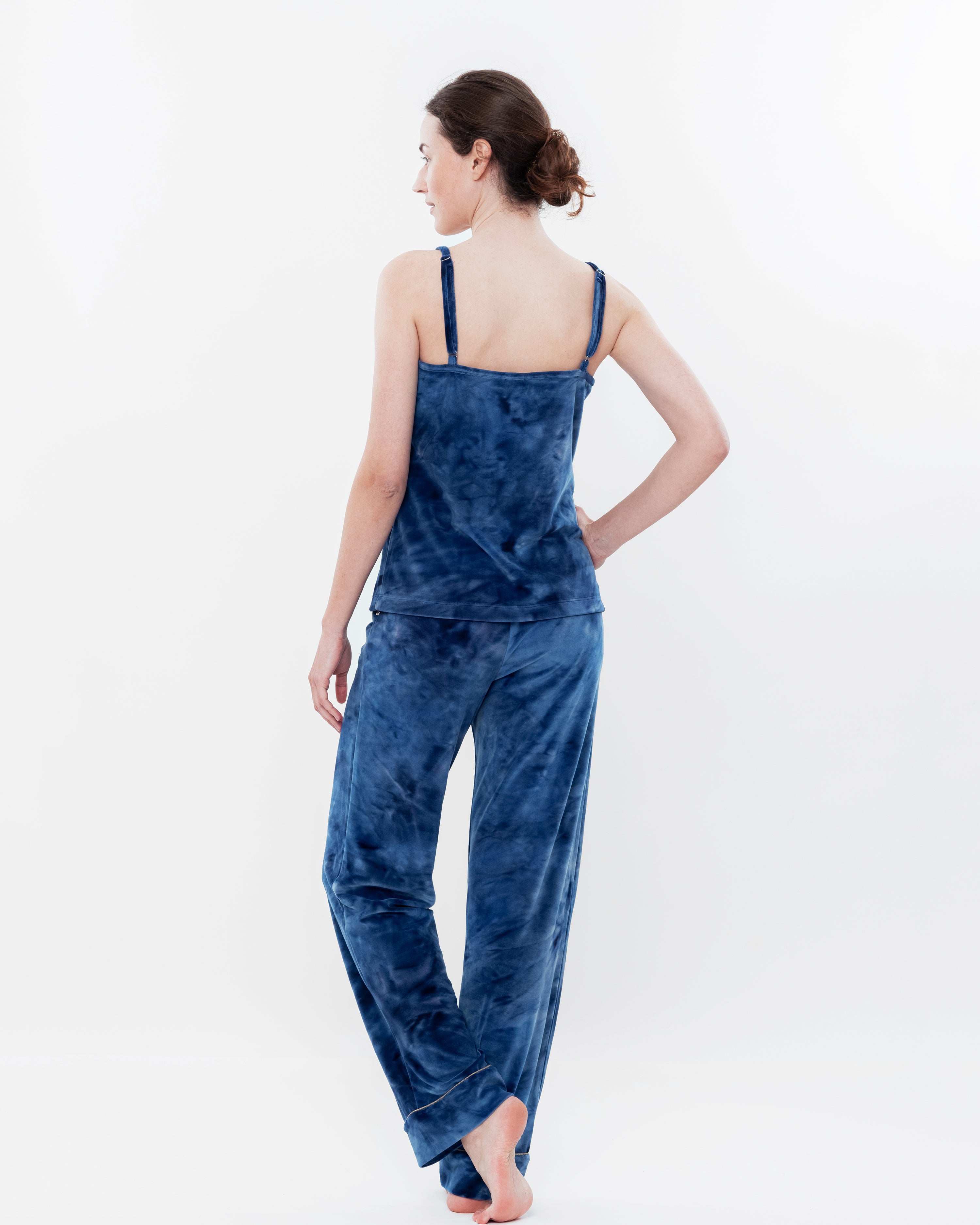 Velour home Set 03122 blue