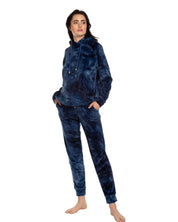Velour home Set 03124/1 navy blue