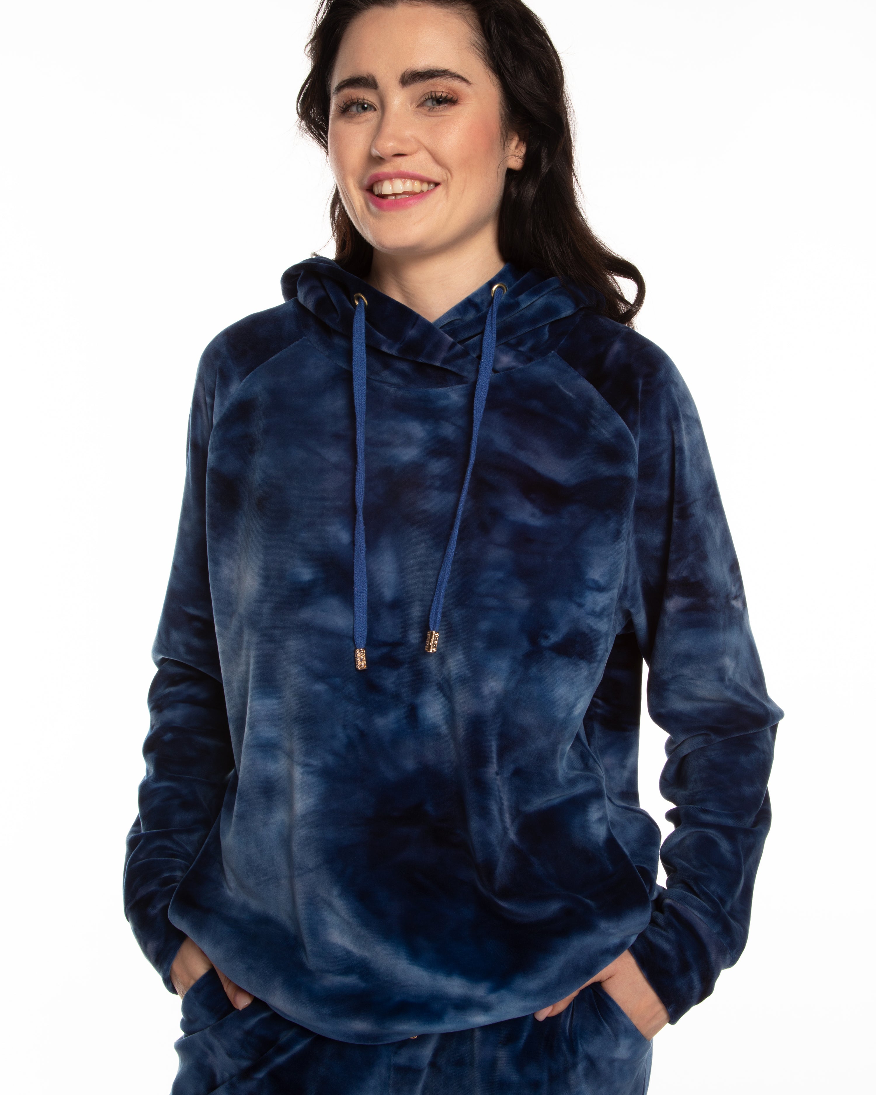 Velour home Set 03124/1 navy blue