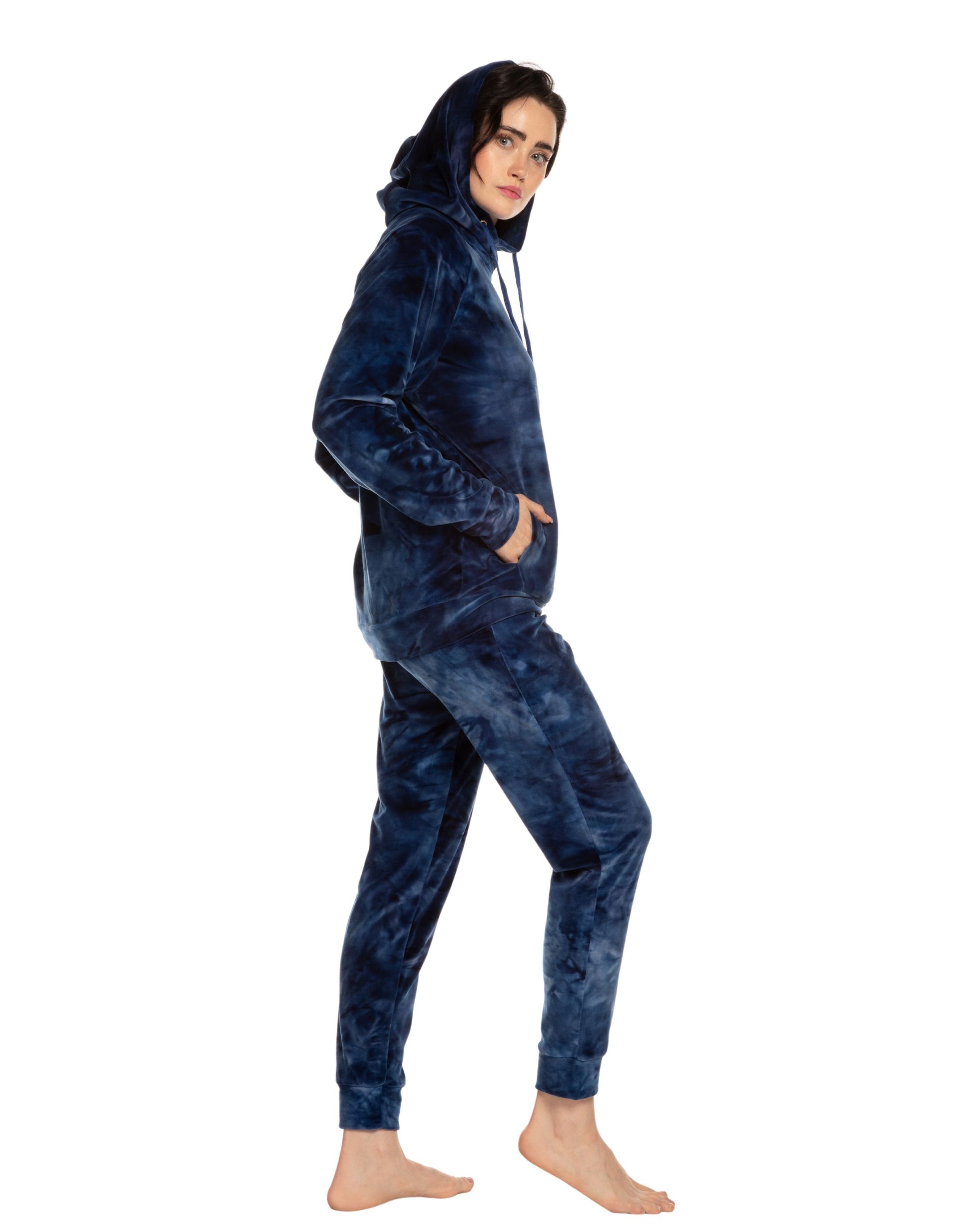 Velour home Set 03124/1 navy blue