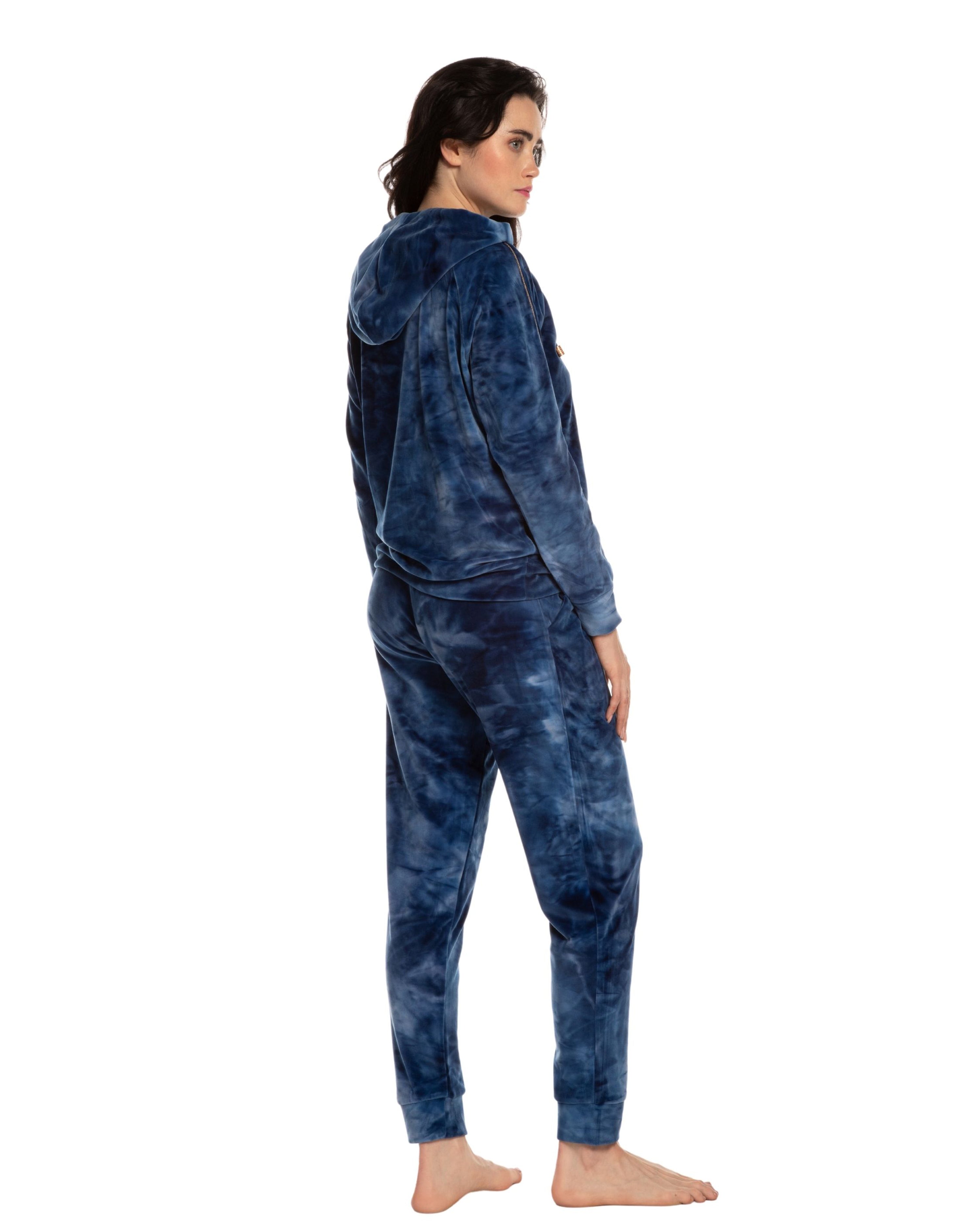 Velour home Set 03124 blue