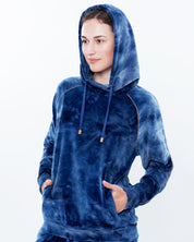 Velour home Set 03124 blue