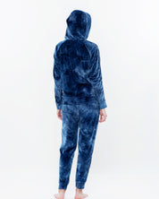 Velour home Set 03124 blue