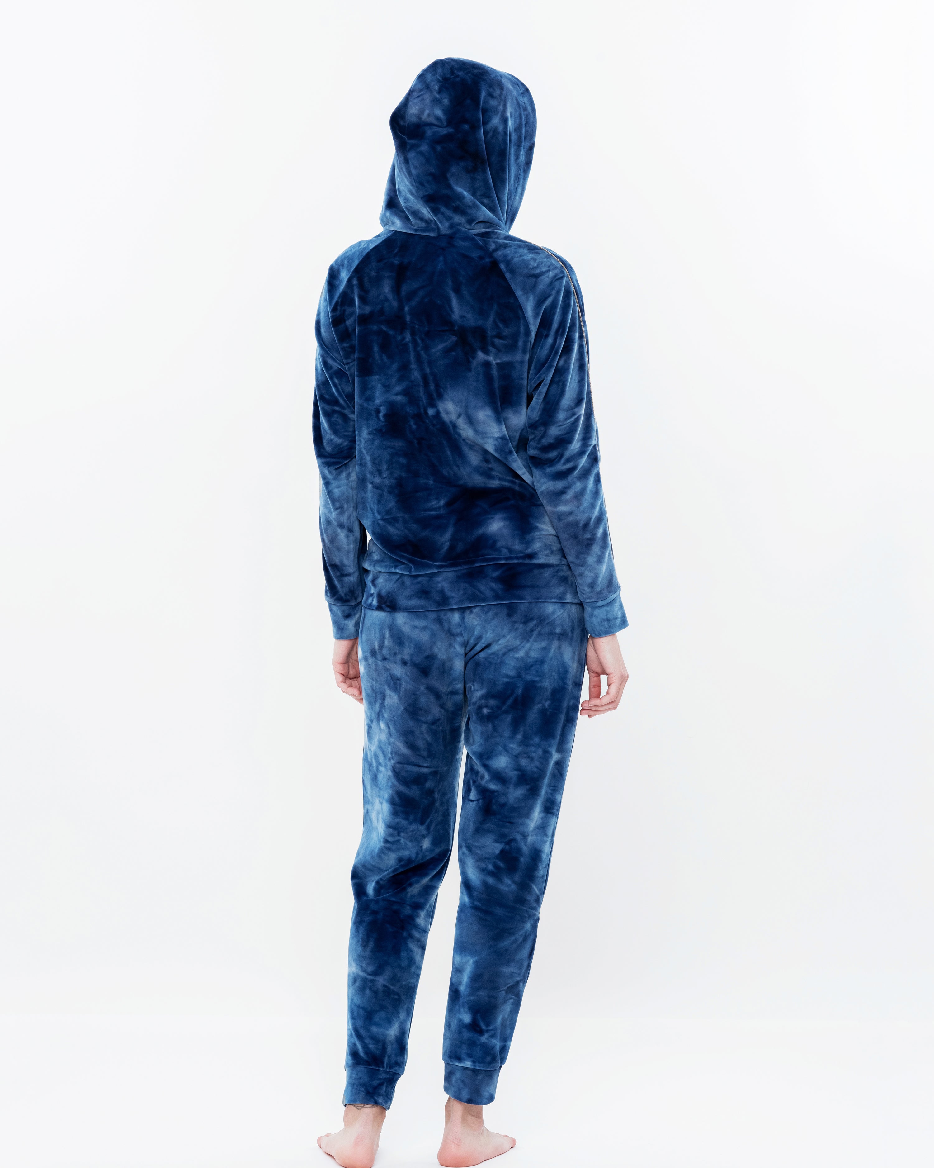 Velour home Set 03124 blue